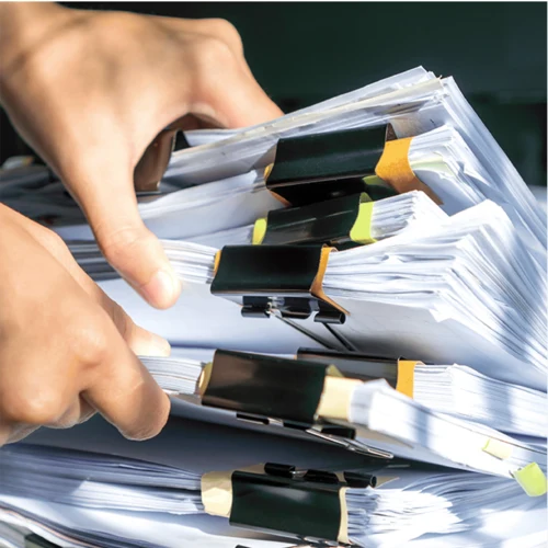 Commercial paperwork and contracts